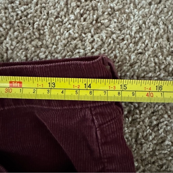 J. Crew Factory Women’s Skinny‎ Corduroy Pants in Red Size 26 - Picture 5 of 7